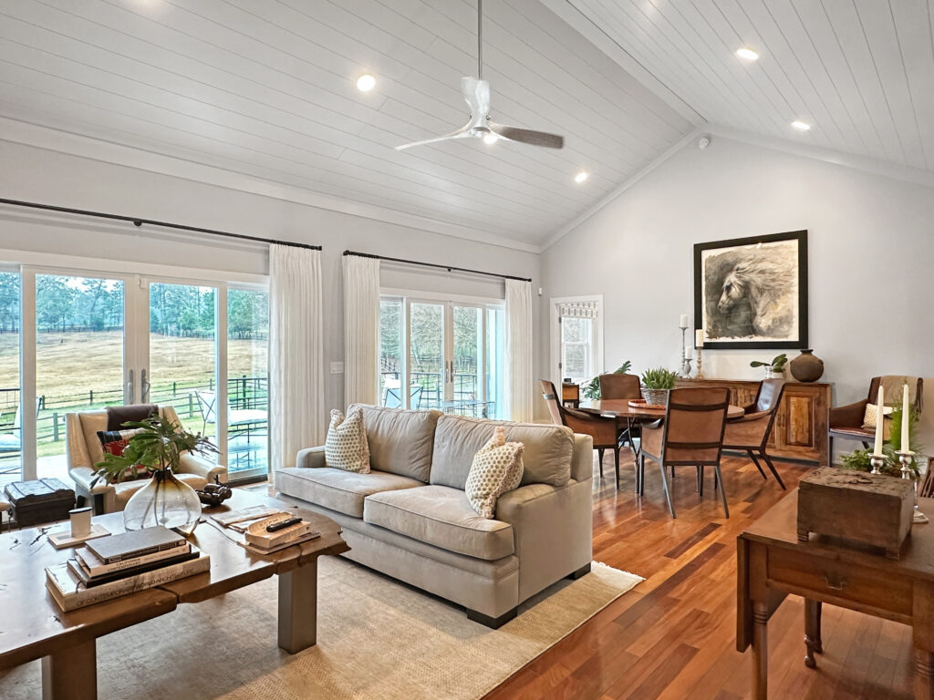 Cathedral Ceiling Upgrade!