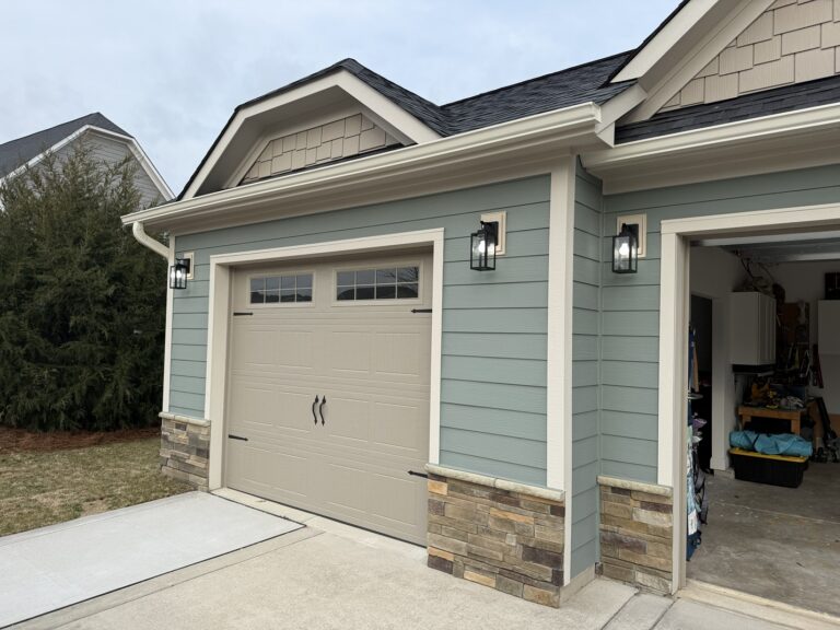 Third Car Garage Addition Whispering Pines NC