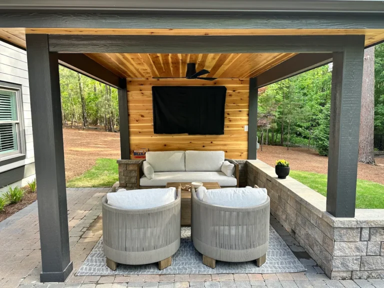 Outdoor Gazebo with TV